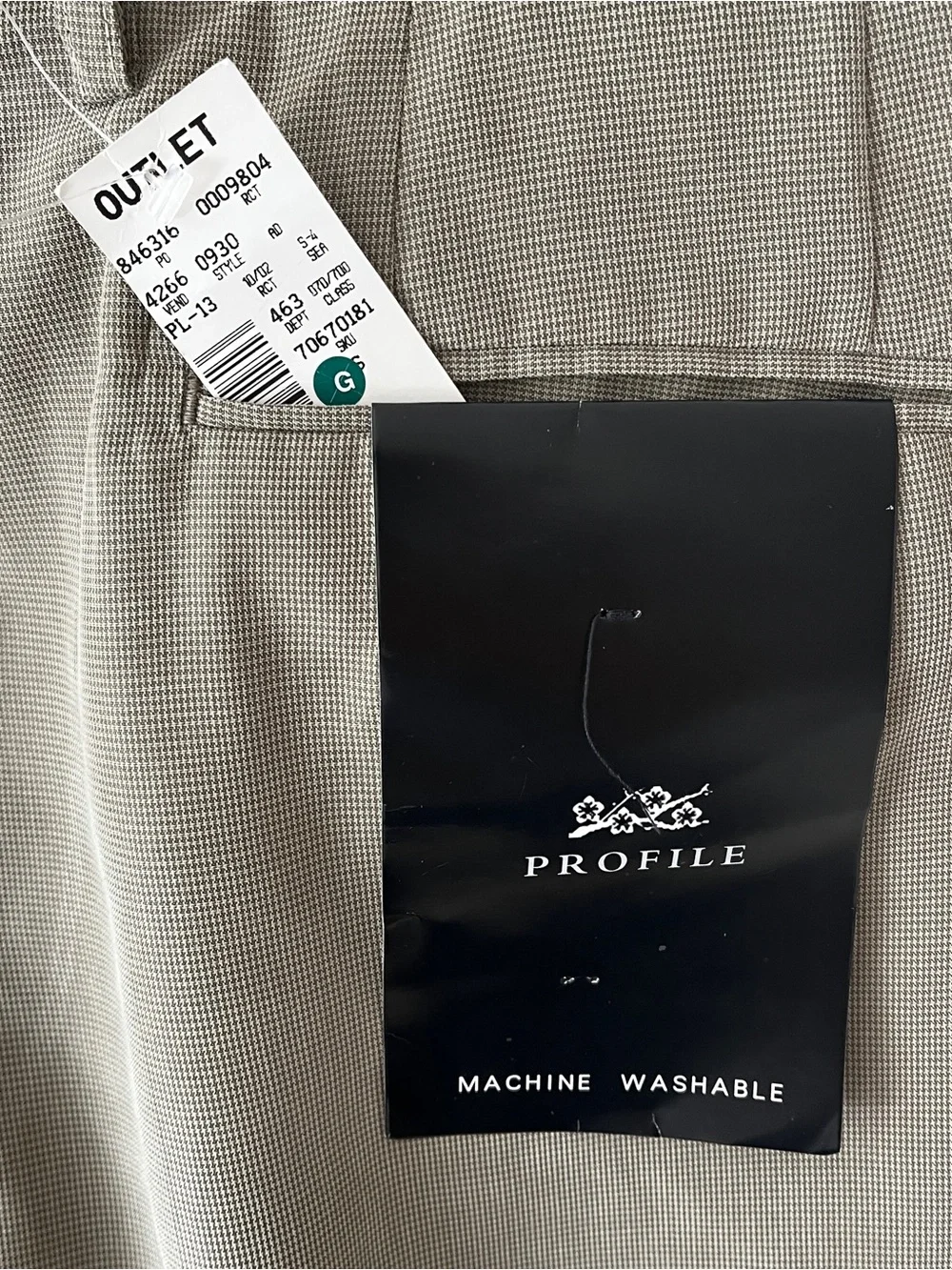 Claiborne Men’s Pleated Dress Pants Trousers 31 Waist Tan Khaki Olive
